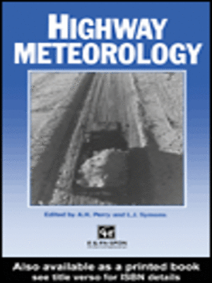 cover image of Highway Meteorology